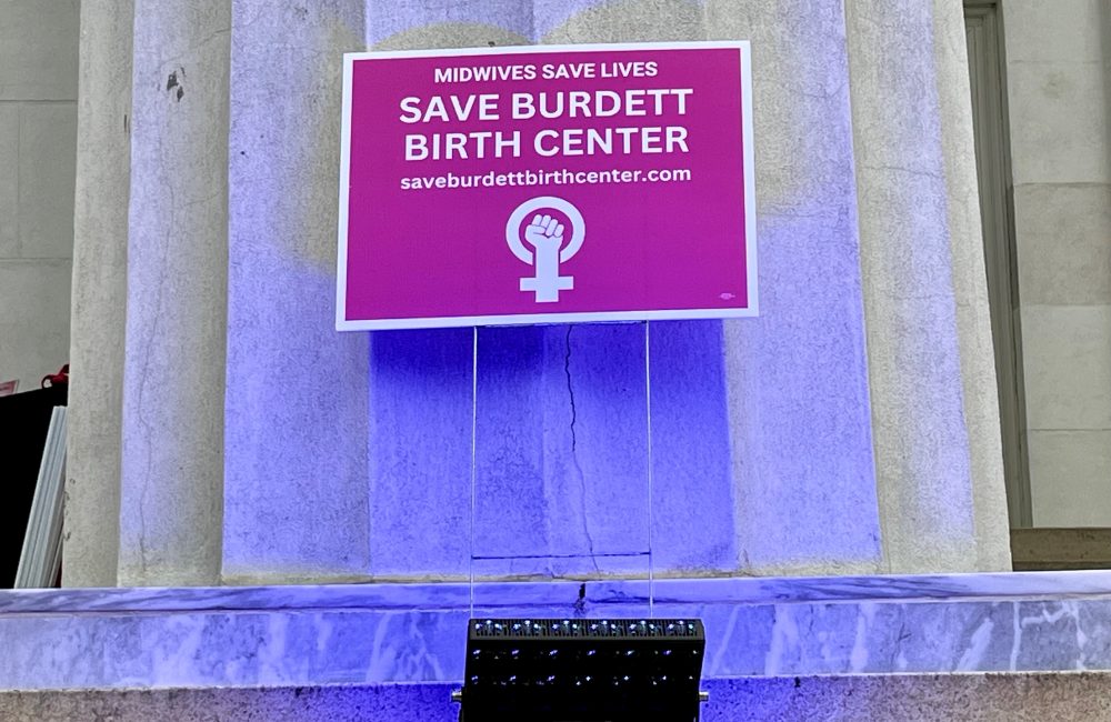 After hearing on proposed closure of Burdett Birth Center, what are next steps?