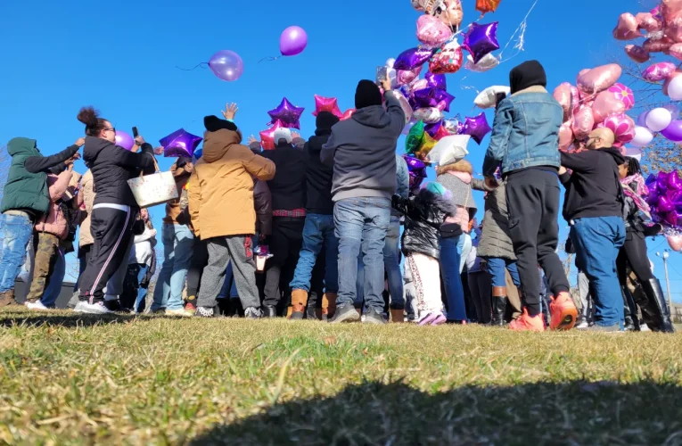 Honoring Halo: A Heartfelt Vigil and Balloon Release