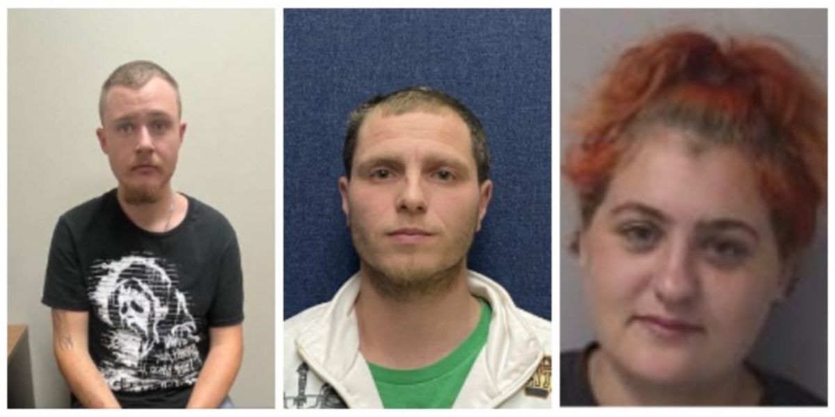 OKLAHOMA TRIO CHARGED WITH KIDNAPPING AND ATTEMPTED MURDER After Forcing Man to Jump From Bridge