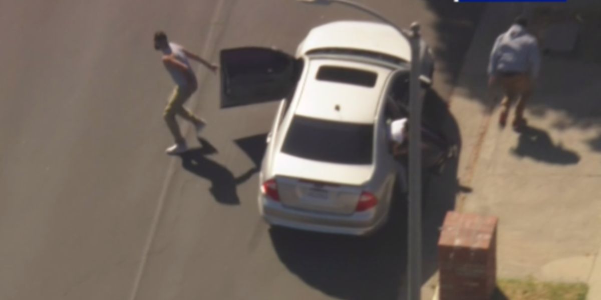 3 SUSPECTS ARRESTED AFTER HIGH-SPEED PURSUIT From Palmdale to Sylmar Ends in Dramatic Arrest