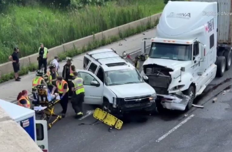 DEADLY I-80 CRASH: Honda Accord Collides With Large Truck, DRIVER KILLED and Traffic Severely Impacted