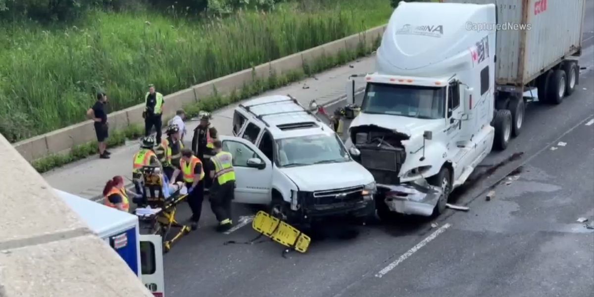 DEADLY I-80 CRASH Honda Accord Collides With Large Truck, DRIVER KILLED and Traffic Severely Impacted