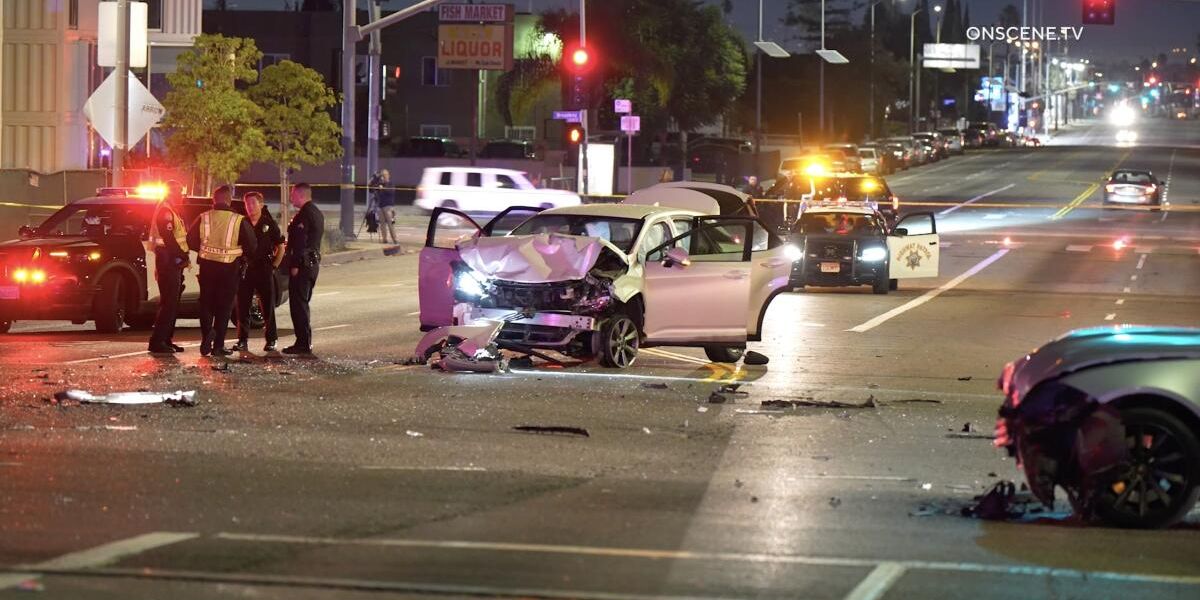 FOUR KILLED IN SOUTHERN CALIFORNIA CRASH After Six-minute Police Chase Ends in Tragedy