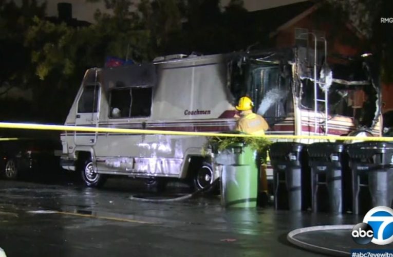 Los Angeles Man Arrested for Attempting to Burn RV With Family Inside: Bodycam Footage Released