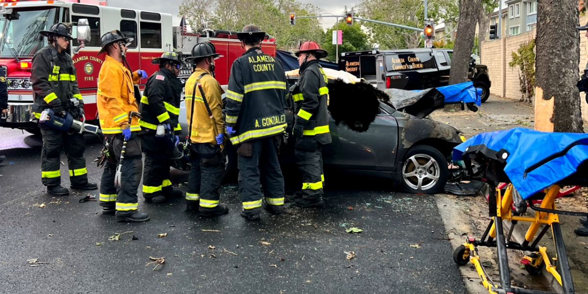 NORTHBOUND I-880 CLOSED TEMPORARILY Due to Car Fire From Shooting Incident in San Leandro