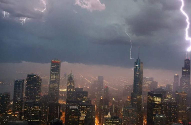 Severe Thunderstorms Batter Chicago Area: Fall-like Temperatures and Power Outages Follow