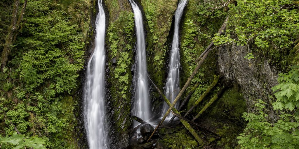 2. Triple Falls: Western Gorge, Oregon