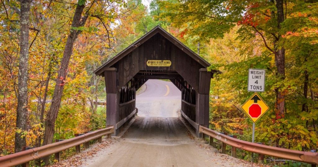 8. Emily’s Bridge, Stowe, Vermont