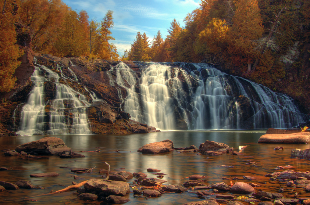 9. Potato River Falls: Gurney, Wisconsin