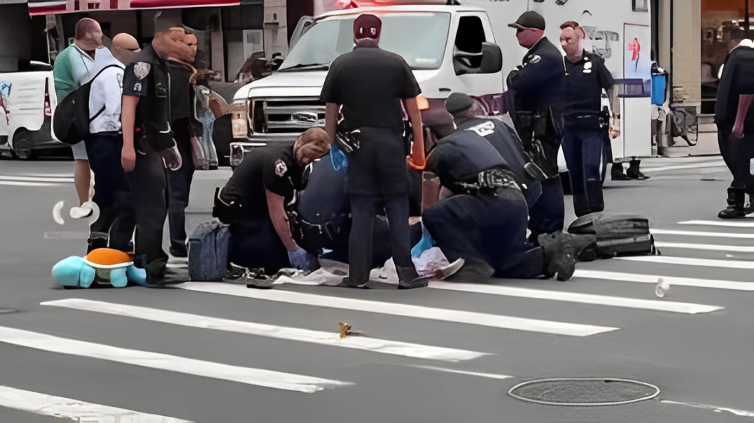 Shocking Assault: NYPD Officer Slashed in the Head While Attempting Arrest