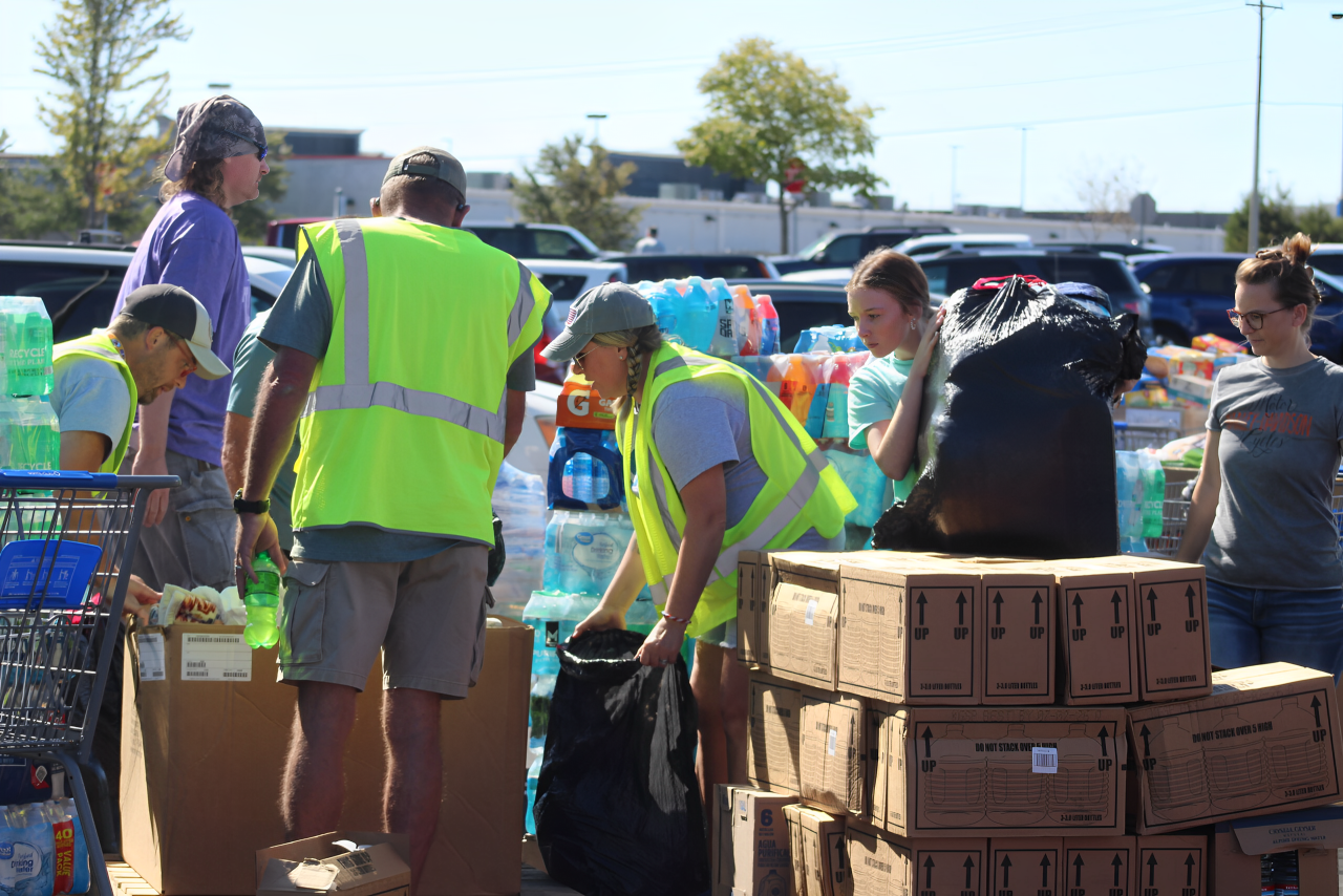 Heartfelt Generosity: Trucks Full of Donations Head to Hurricane Victims in North Carolina