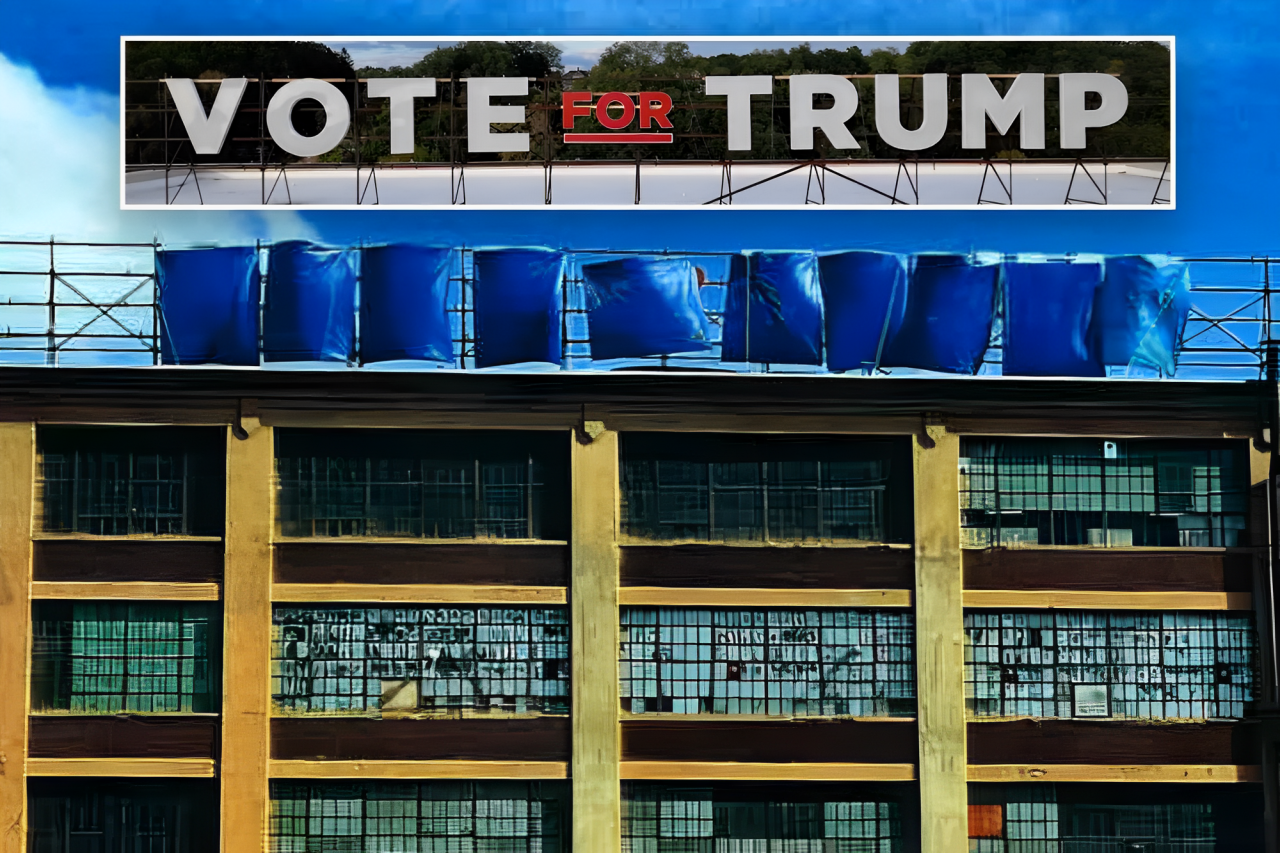 Controversial "Vote for Trump" Sign in Amsterdam Leads to Heated Legal Showdown