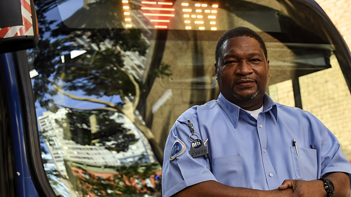 MTA Bus Driver Luis Jimenez Transforms into WNBA Dancer at New York Liberty's Finals Game