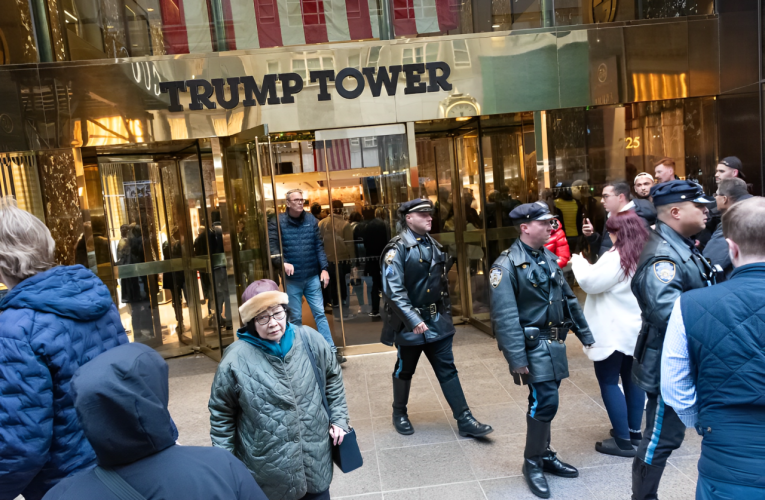 Shocking Fall at Trump Tower: Man Jumps from 2nd-Floor Lobby!