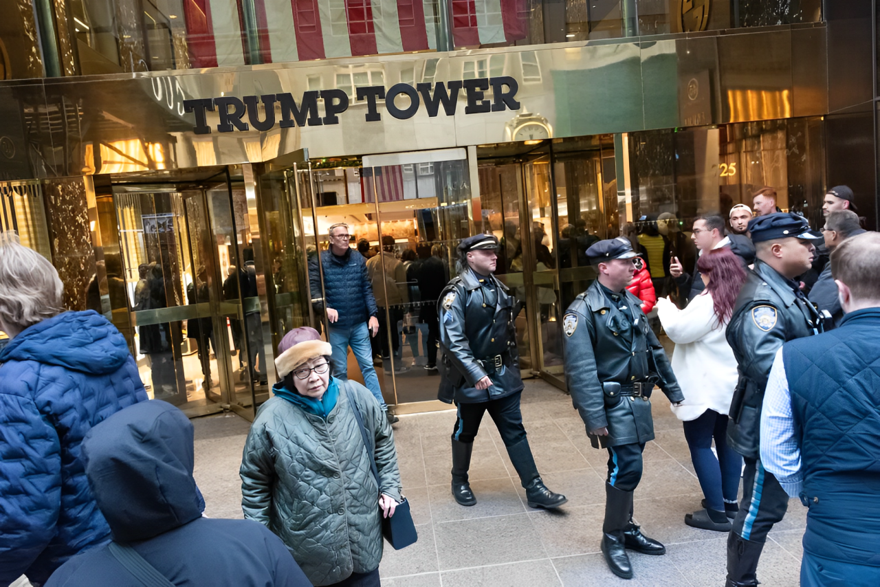 Shocking Fall at Trump Tower: Man Jumps from 2nd-Floor Lobby