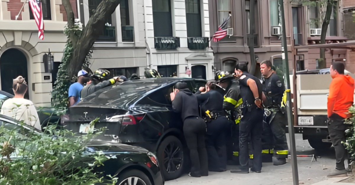 Heroic NYPD and FDNY Efforts Save Child from Locked Tesla on Upper East Side