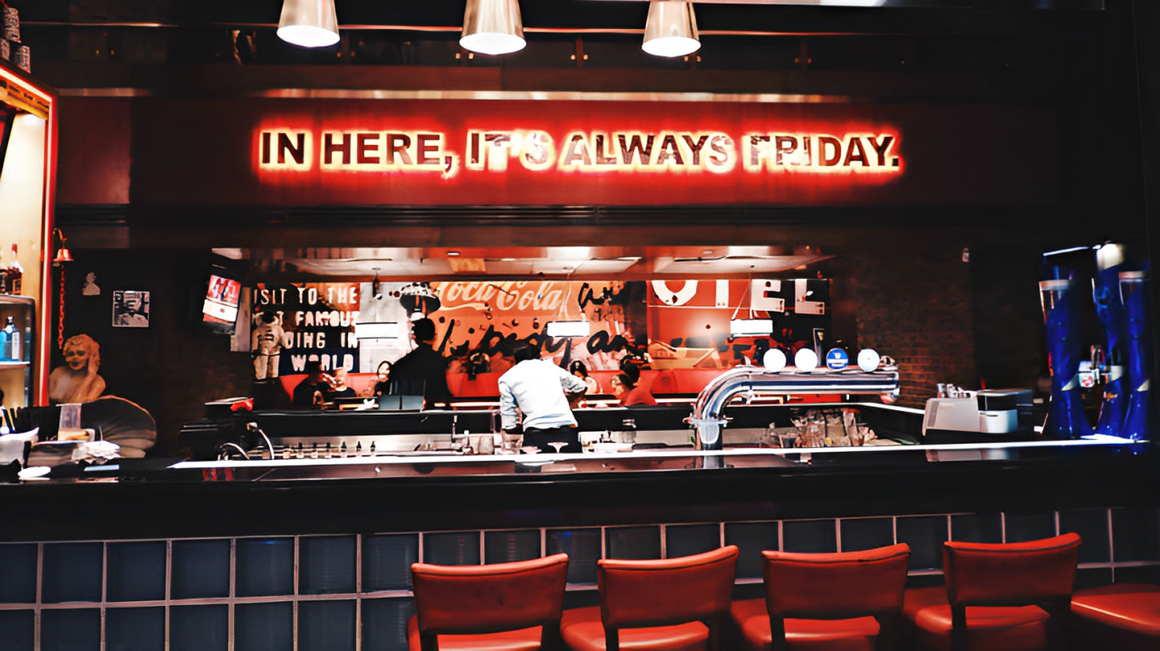 TGI Fridays’ Future at Risk as 49 U.S. Locations Close in a Week’s Time