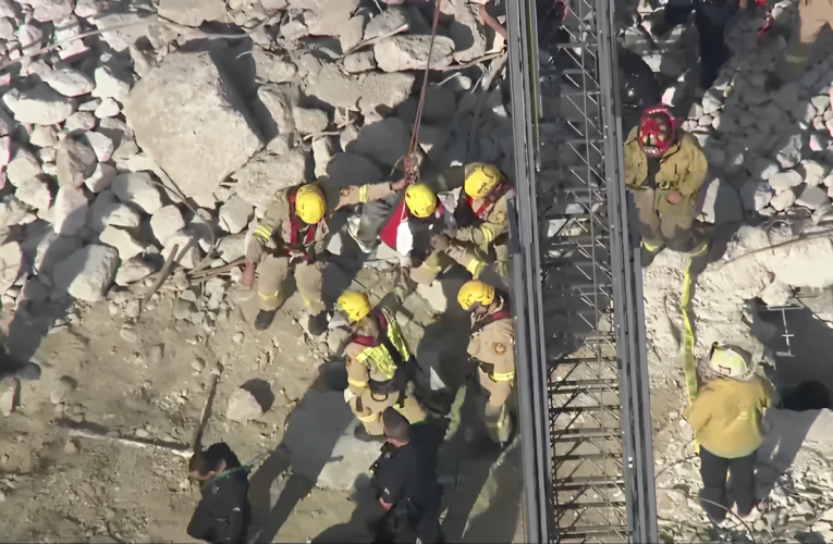 Woman Rescued After Being Trapped in Tunnel in Los Angeles Westlake Neighborhood!