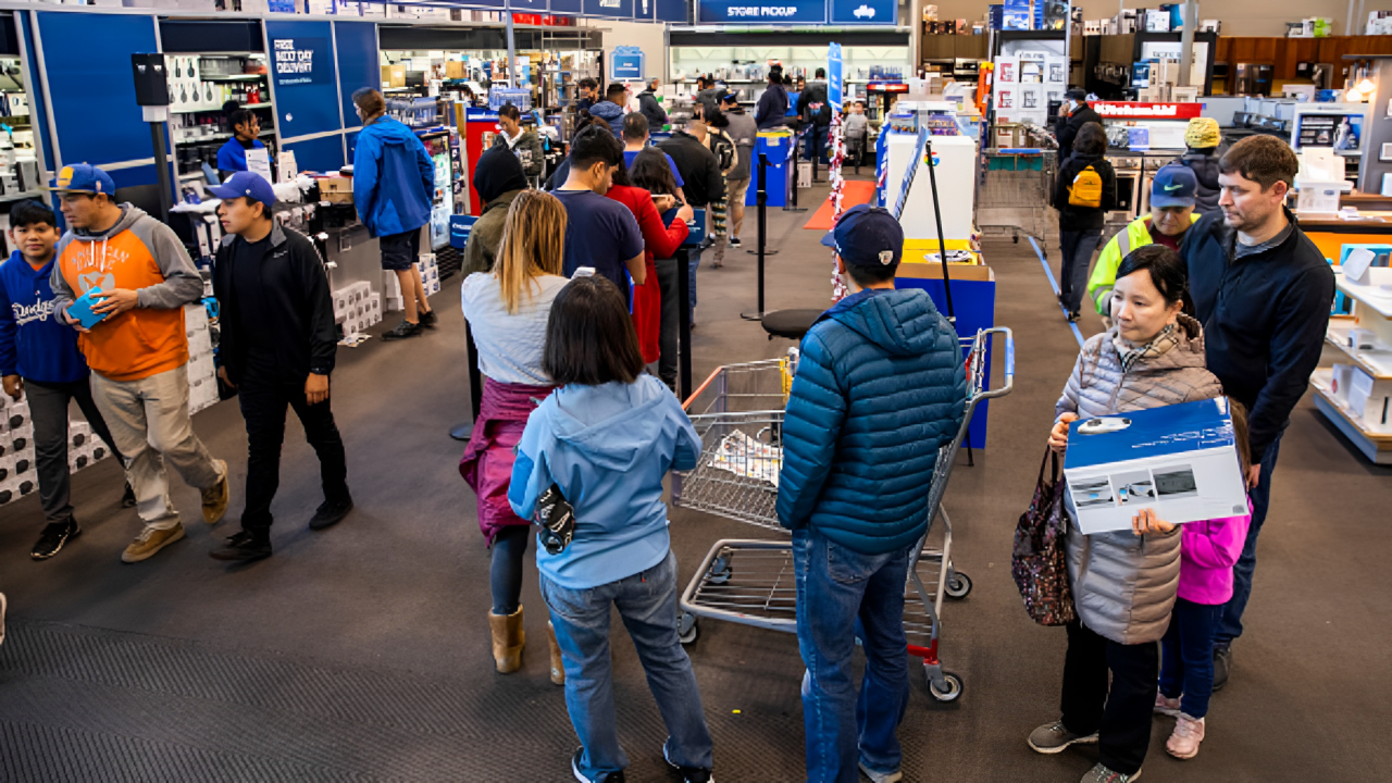 Black Friday Buzz: Shoppers Flock to Brick-and-Mortar Stores for Holiday Deals