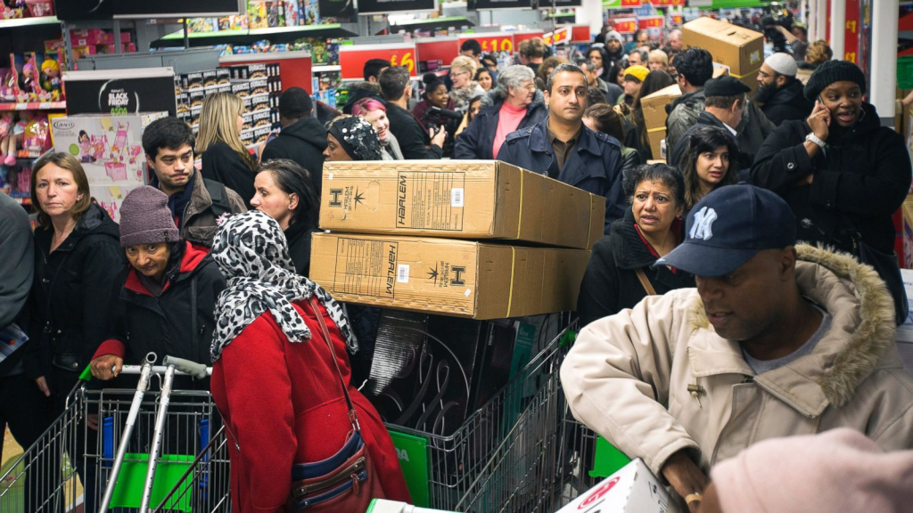 Black Friday Buzz: Shoppers Flock to Brick-and-Mortar Stores for Holiday Deals