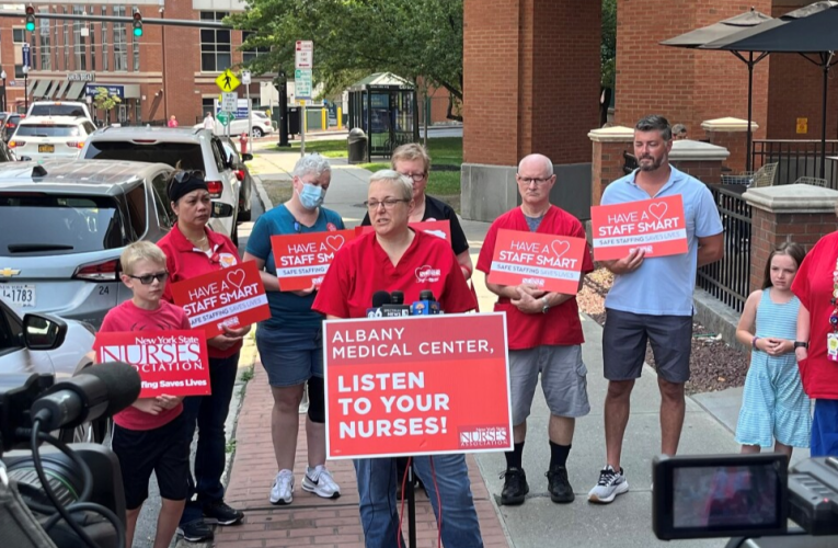 Union Claims Nurse Punished for Highlighting Safety Issues with Albany Med’s Staffing Schedule