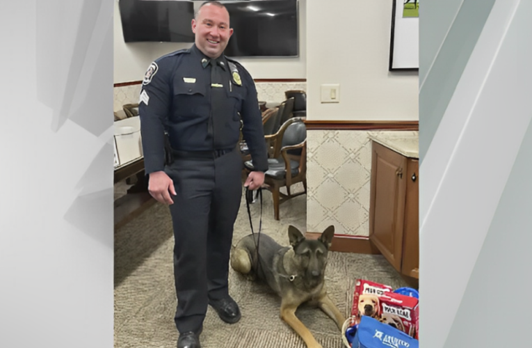 Breaking News: Colonie Police K9 Honored After Capturing Armed Robbery Suspect!