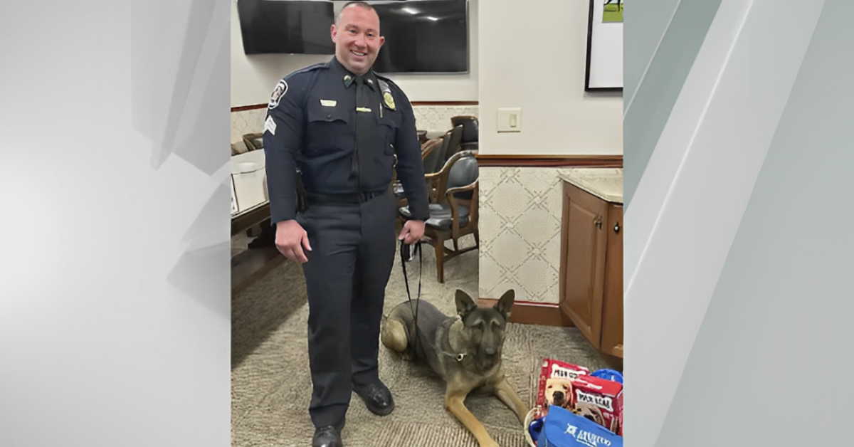 Breaking News: Colonie Police K9 Honored After Capturing Armed Robbery Suspect