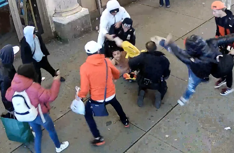 Shocking NYC Incident: Armed Migrants Clash with Police, Walk Free After Arrest!