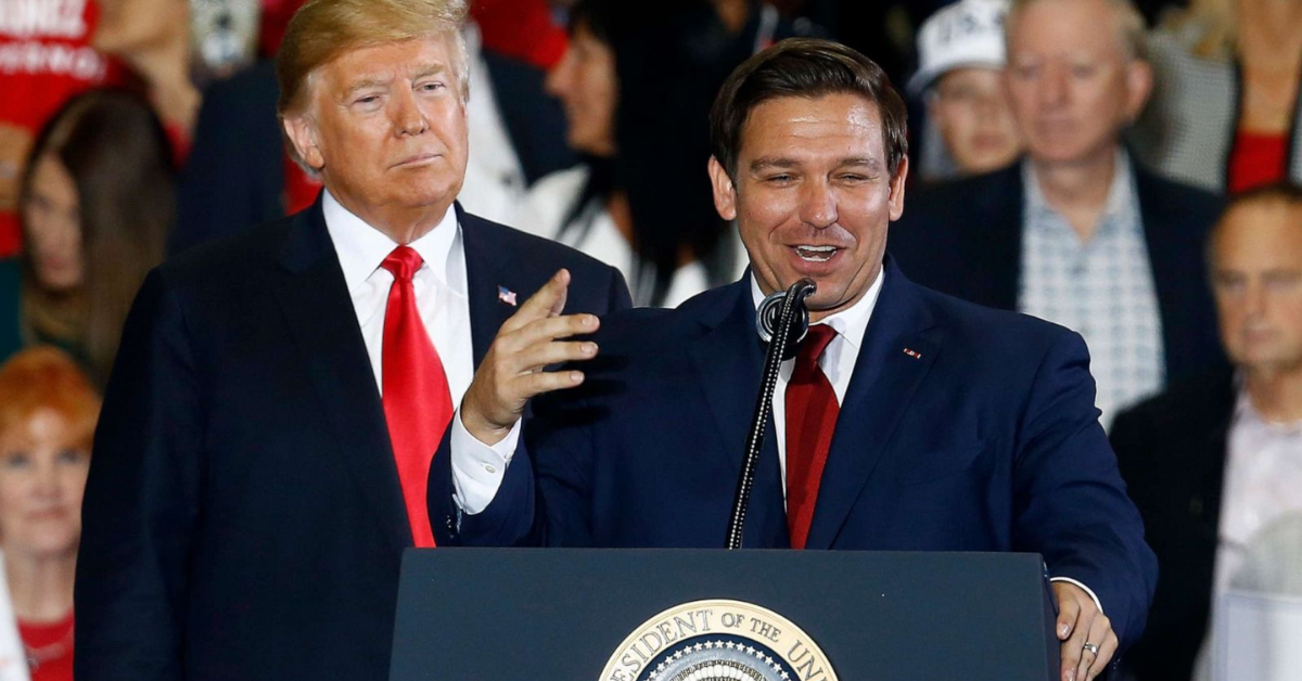 Trump Considers Florida Governor Ron DeSantis for Defense Secretary