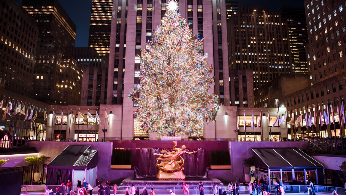 Rockefeller Center Christmas Tree Lighting Ceremony Marks the Start of the 2024 Holiday Season!